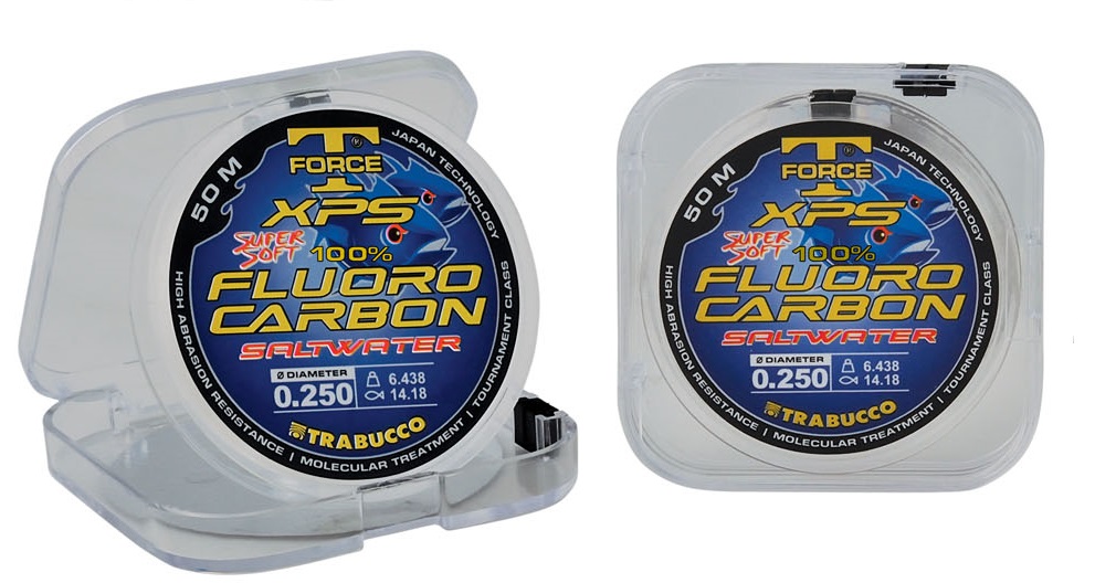 FLUOROCARBON SALTWATER 50 mt 0,125 mm